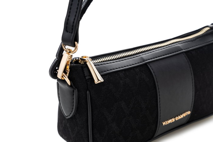 Vince Camuto Bolso Bandolera Negro Piel de Polivinilo